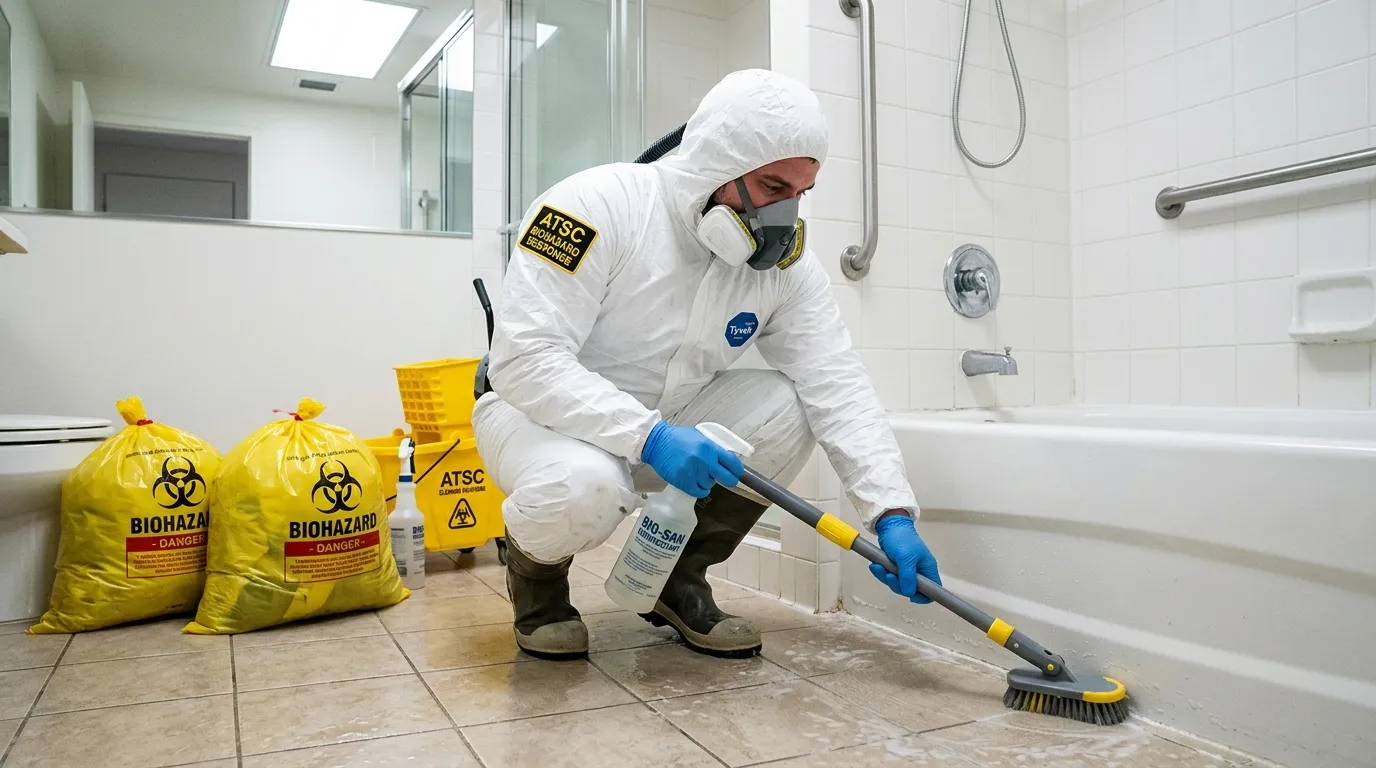 Decontamination equipment deployed for Blood Cleanup in Wescosville